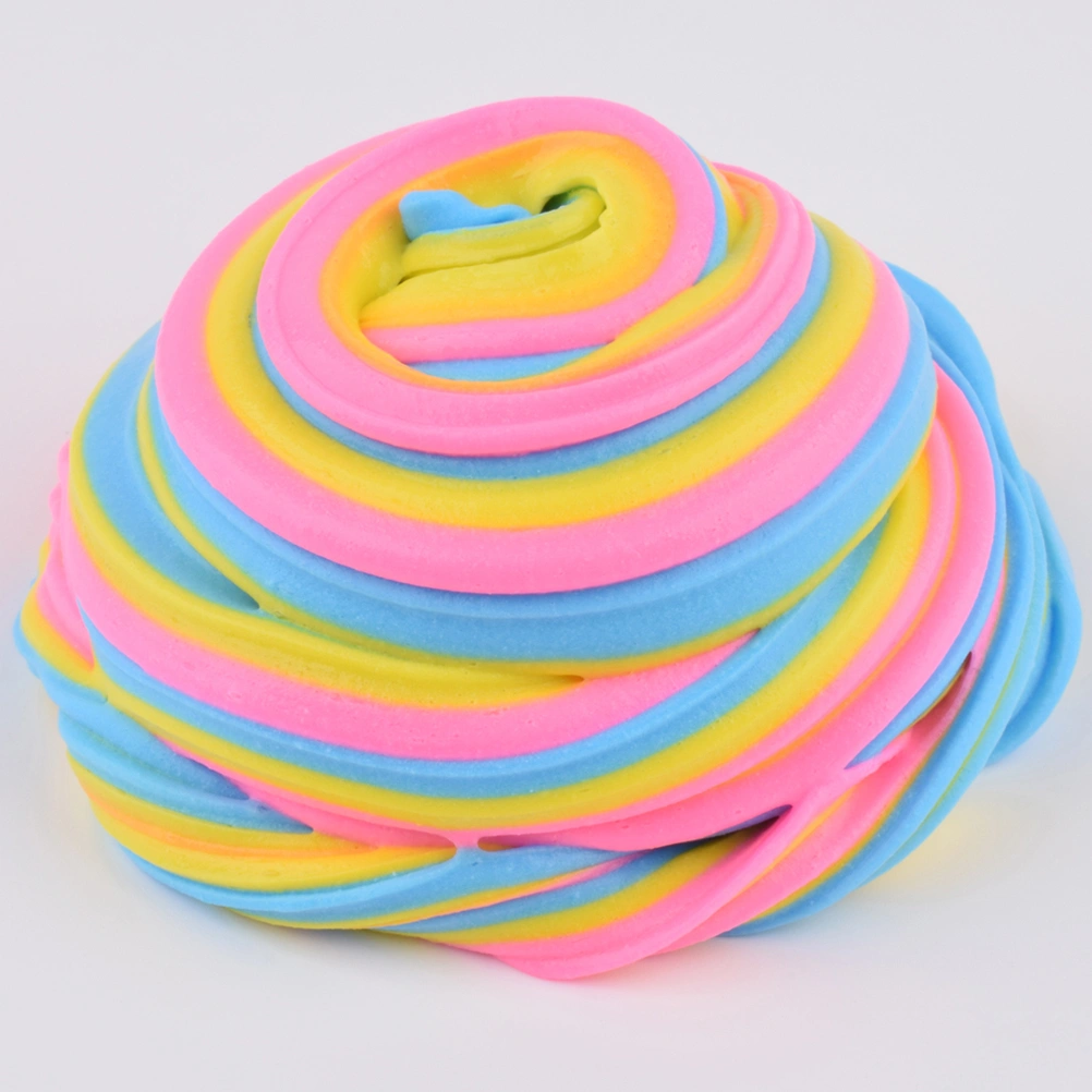 120ML Clay Children DIY Plasticine Toy Color Clay Colorful Cotton  Ramen Mud DIY Clay Toy (Pink+Yellow+Blue)