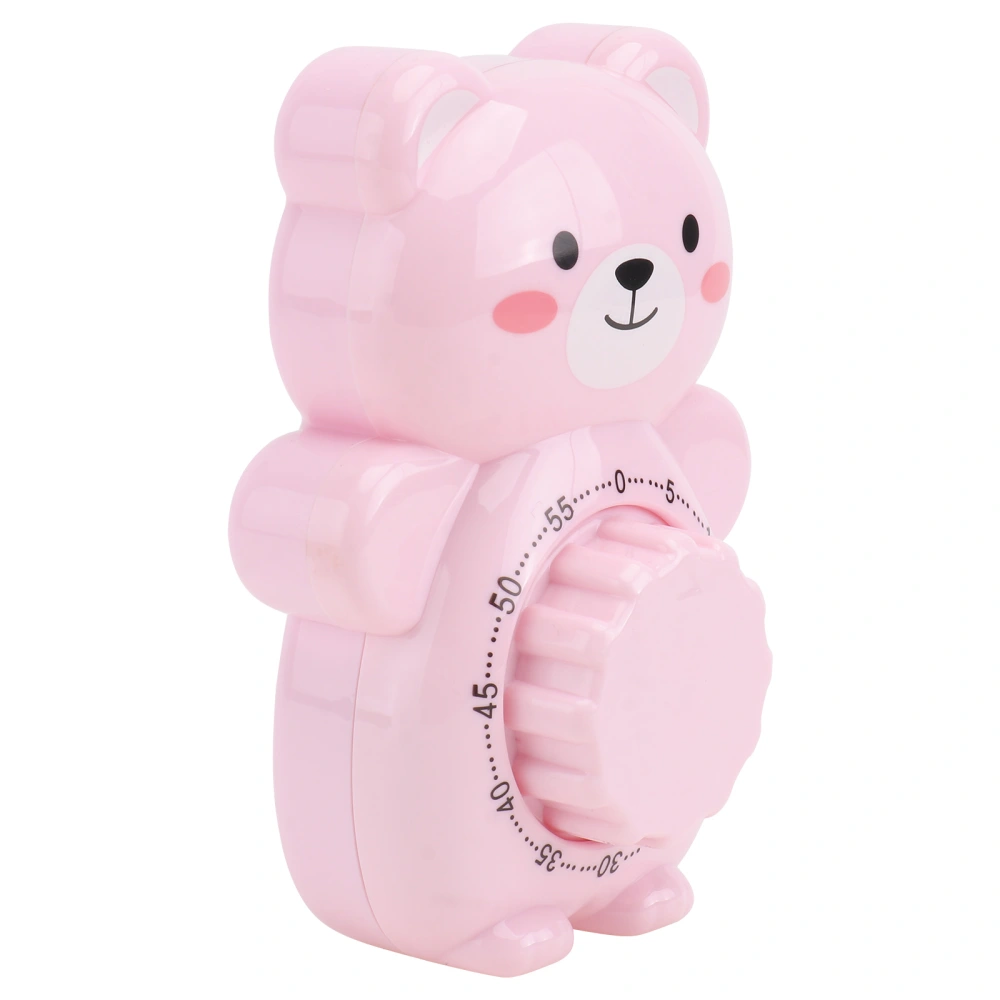 1Pc Cartoon Bear Shaped Timer Creative Time Reminder Kitchen Gadget Supply