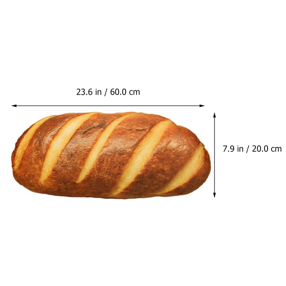 Simulation Bread Shape Pillow Realistic Butter Toast Bread Pillow for Sofa