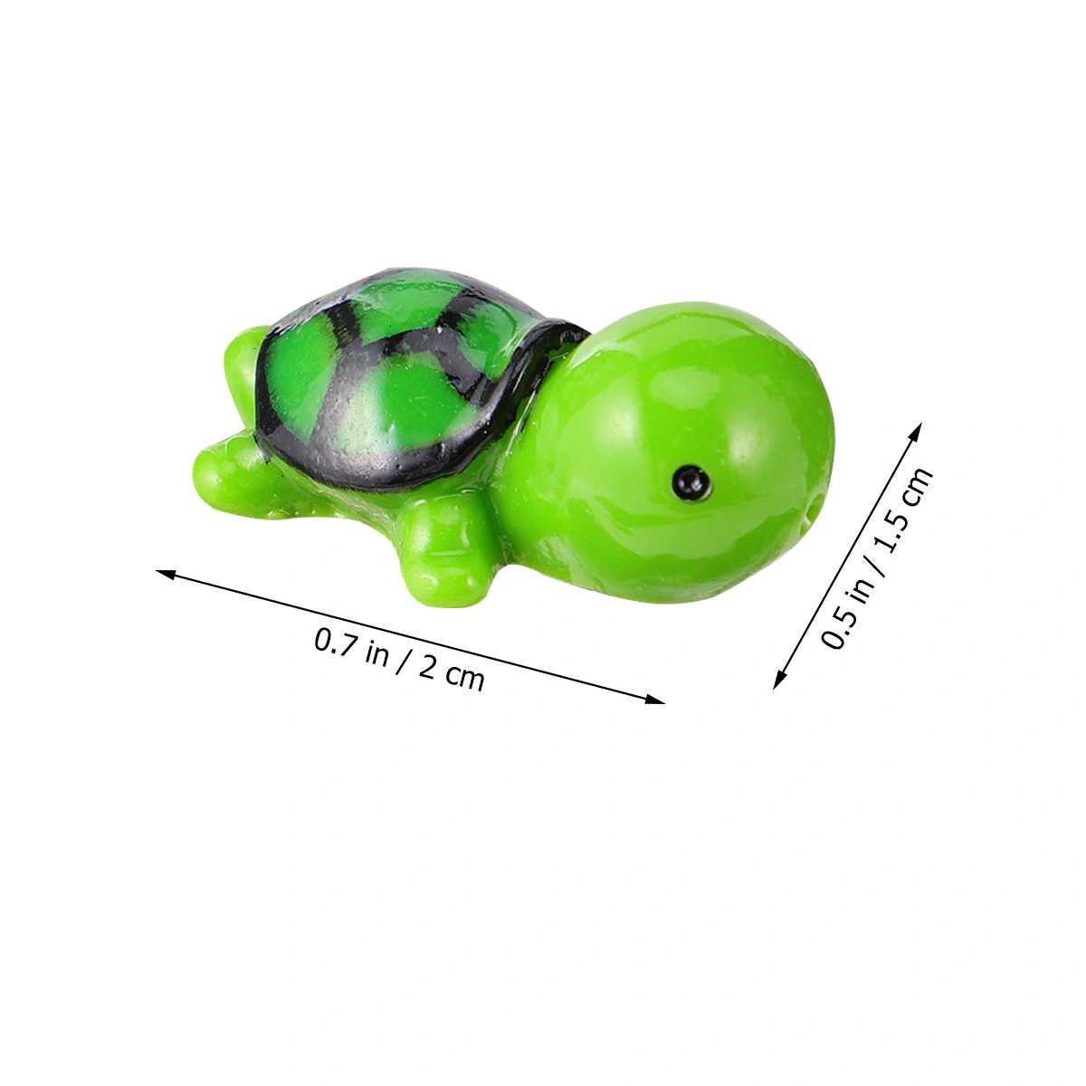 8pcs Succulent Microlandscape Turtle Adorable Ornament Desktop Decor Adorable Turtle Crafts for Home Indoor Shop
