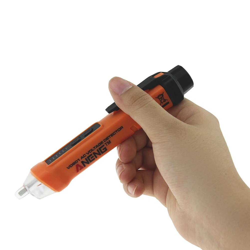 VD801 Non Voltage Tester 12-1000V AC Voltage Detectors Auto Power off Electrical Test Pencil