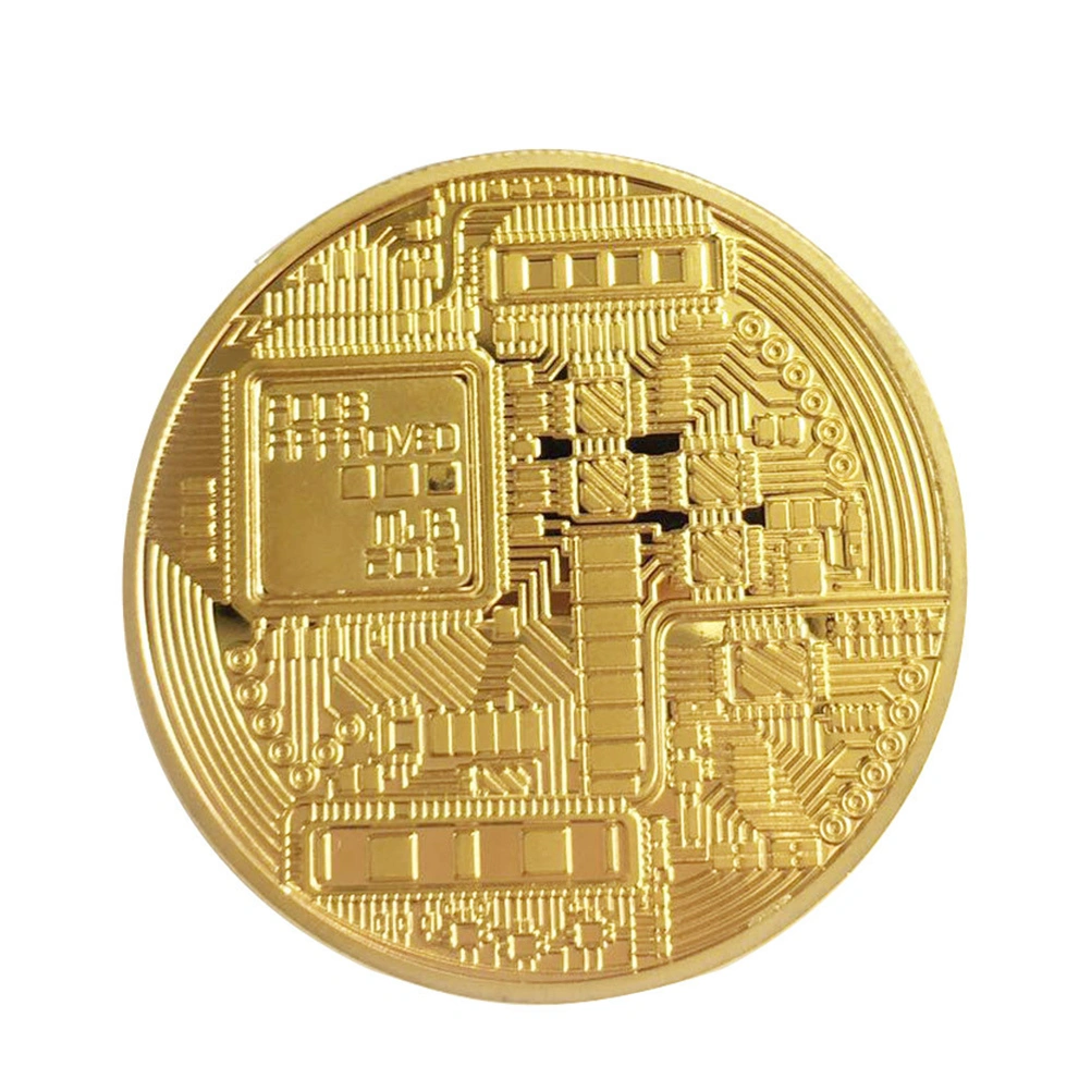 coin Collectible Physical coin Art Collection Souvenir Gift(Golden)