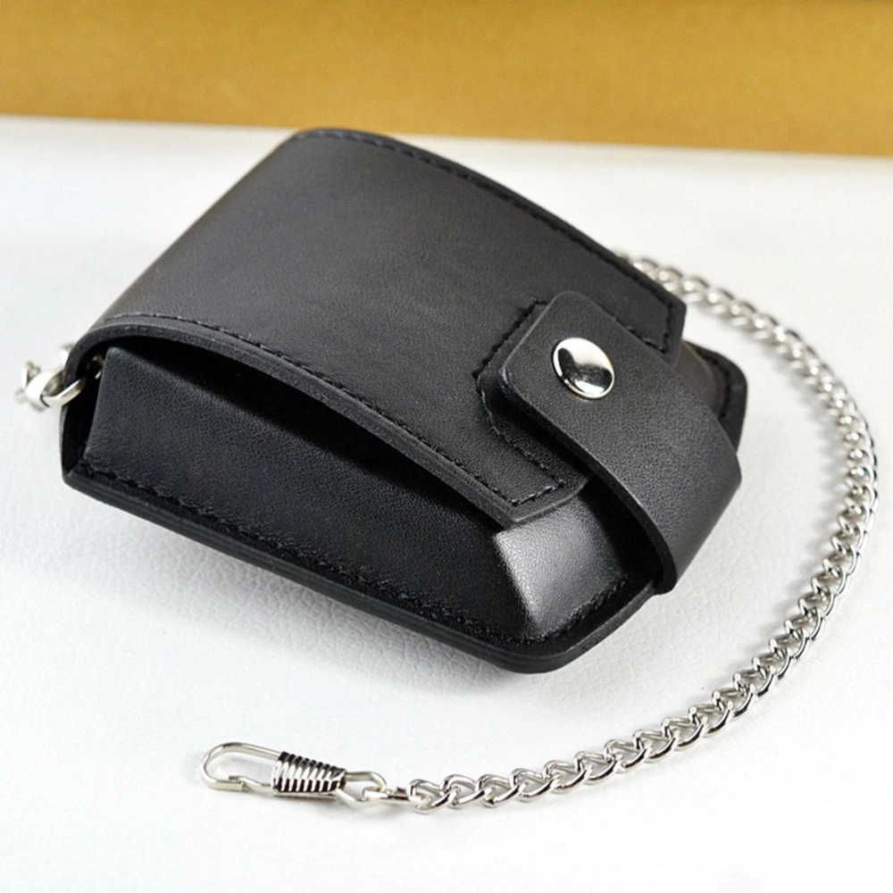 1 Set Pocket Watch Bag Mini Waist Bag PU Watch Case Pocket Watch Pouch