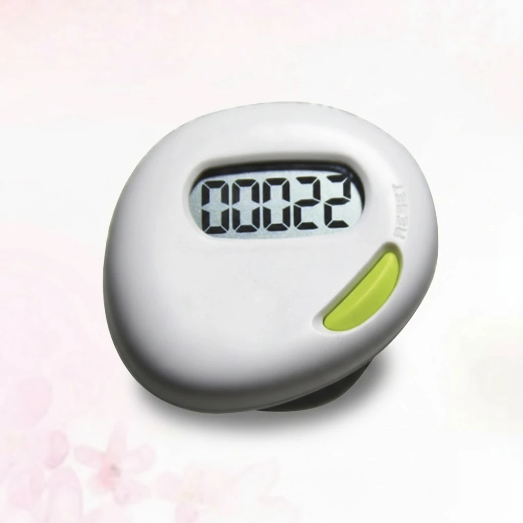 Heart-shaped Precision Pedometer Sports Pedometer Fitness Information Tool Sports Supplies for Man Woman Sports