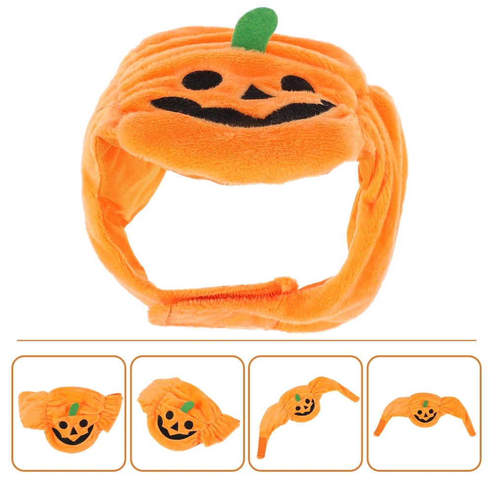 Pet Dog Pumpkin Hat Pet Halloween Cat Funny Pumpkin Party Costume Hat