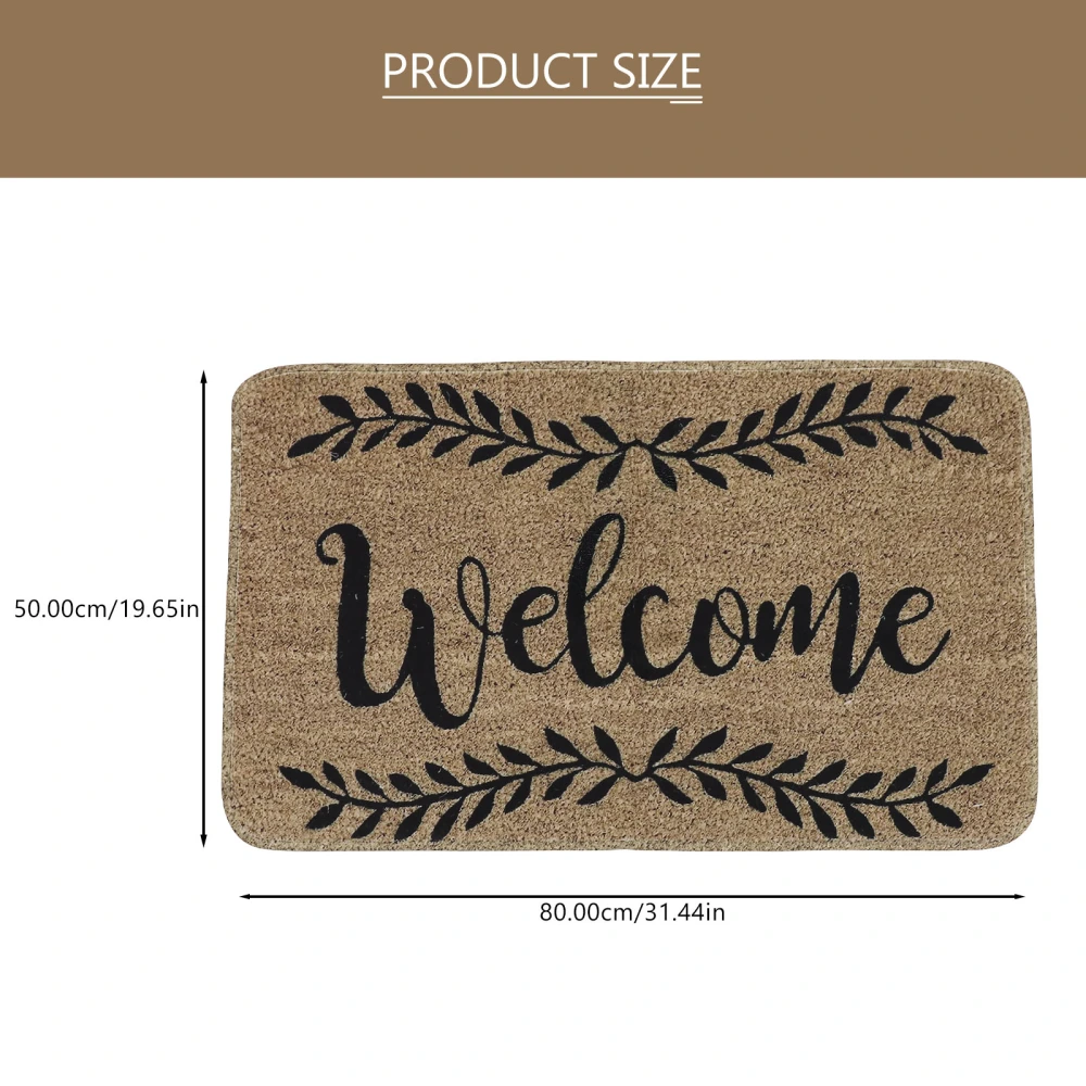 Front Door Mat Outdoor Welcome Mat Entryway Doormat for House Dorm Home