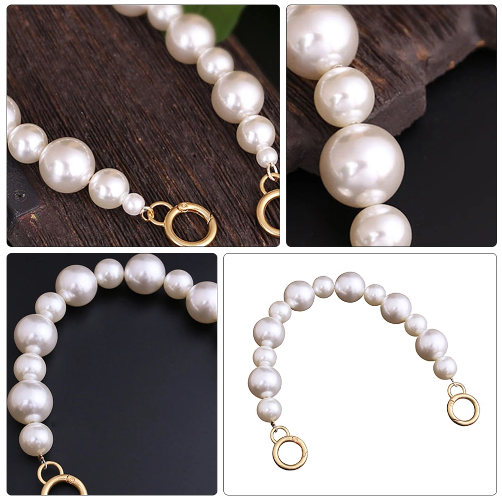 Faux pearl Bags Chain Women Handbag Strap Chain DIY Chain Bag Accessories