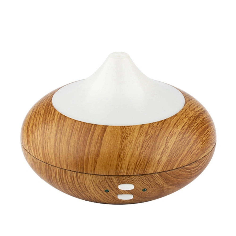 150ML Diffuse Atomized Humidifier Mini Colorful Wood Grain Oil Lamp Small Onion Mute Aromatherapy Machine (Light Wood Grain)