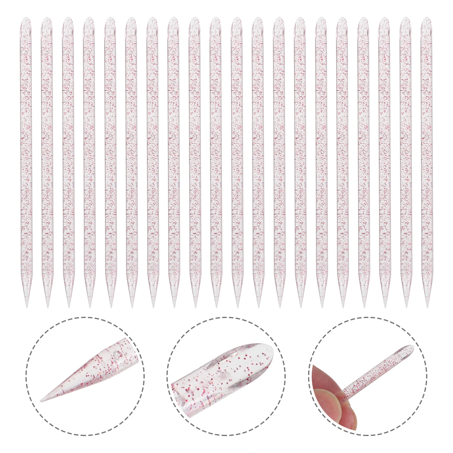 100pcs Nail Art Rhinestone Picker Pen Nail Art Decoration Tool Point Drill Pen