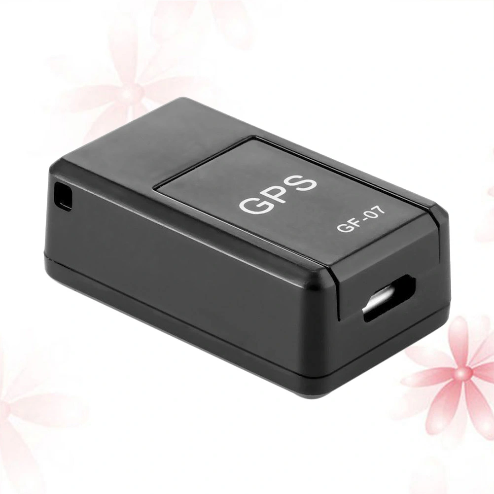 GF-07 Anti Theft Device Mini Sim Vehicle Strong Magnetic Free Installation GPS Tracking Locator Personal Tracking Object (Black)