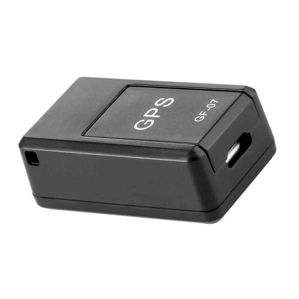 GF-07 Anti Theft Device Mini Sim Vehicle Strong Magnetic Free Installation GPS Tracking Locator Personal Tracking Object (Black)