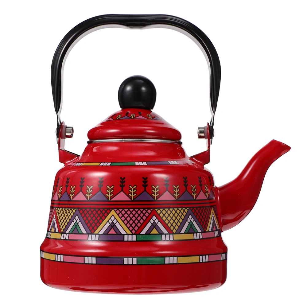 Enamel Tea Kettle Water Kettle Home Tea Kettle Wear-resistant Water Kettle Camping Tea Kettle