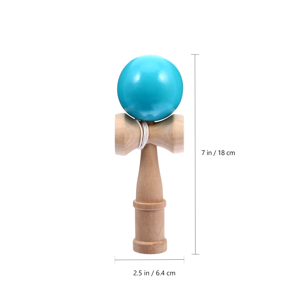 1pc Kendama Toy Wooden Skill Sword Cup Ball Games Educational Children Funny Toy