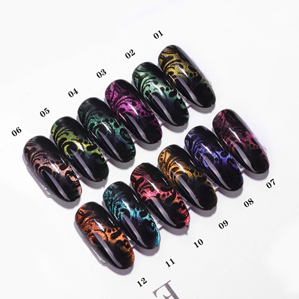 Women 5D Nail Gel Magnetic Nail Polish Set Nail Polish Cat Eye Nail (5D05)