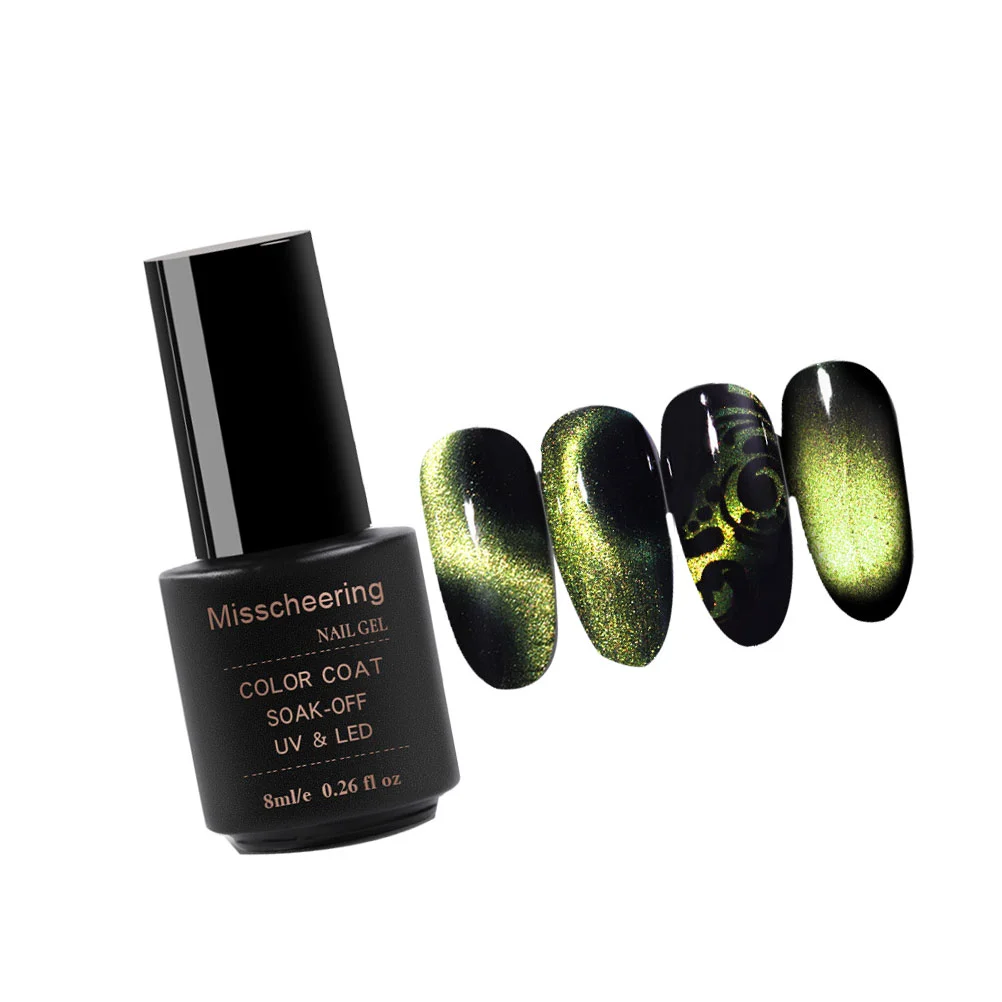 Women 5D Nail Gel Magnetic Nail Polish Set Nail Polish Cat Eye Nail (5D05)