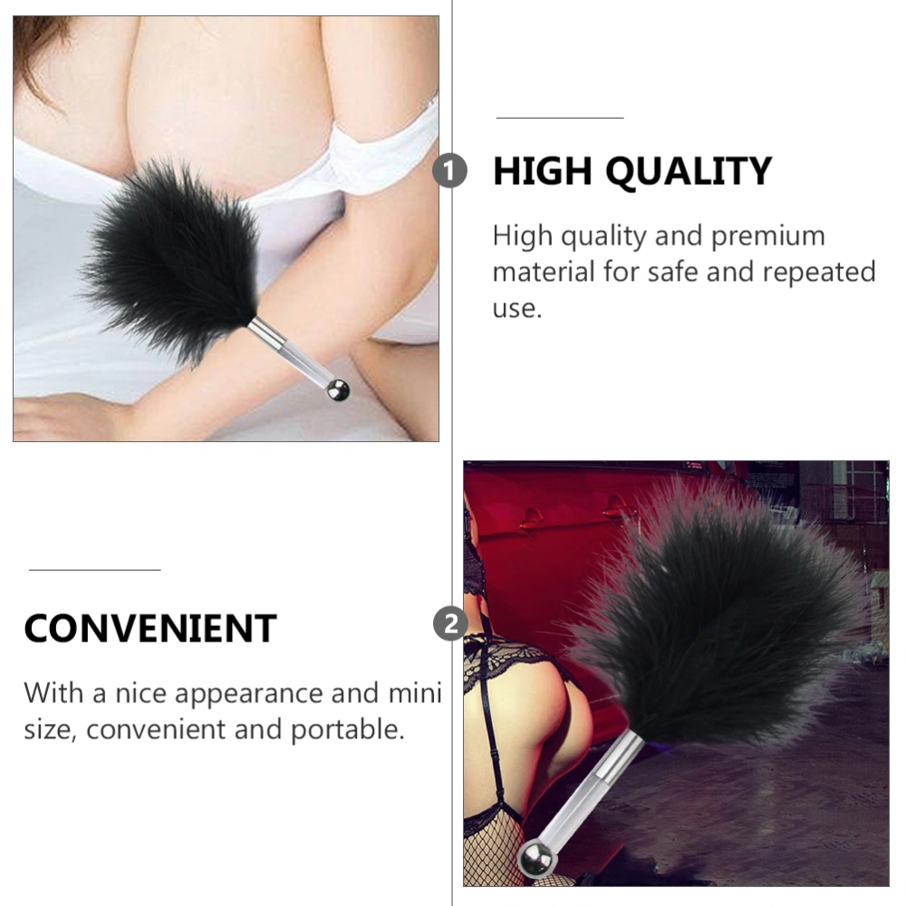 1pc Feather Tail Anal Plug Metal Butt Plug Anus Expansion Plug Adult Sex Toy