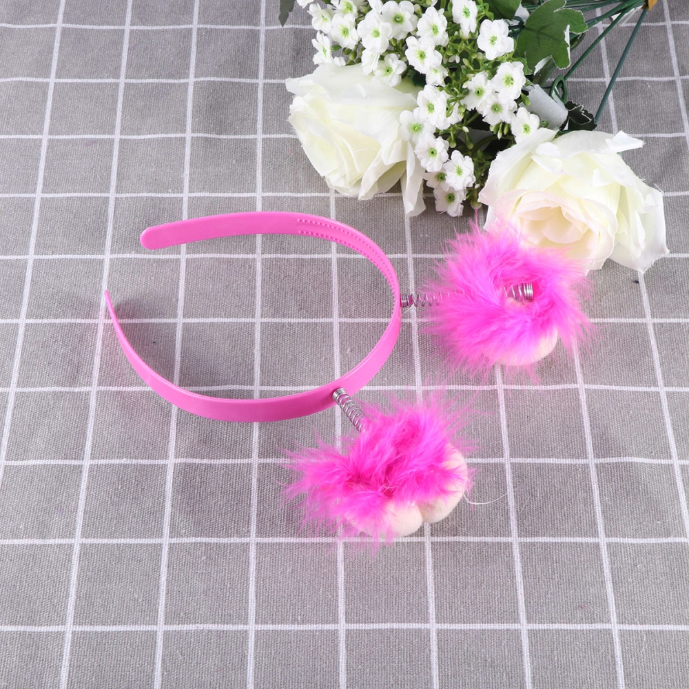 Novelty Women Hairband Funny  Boobie Headband for Bachelorette Bridal Shower Girls Night Out Party Favors Accessories