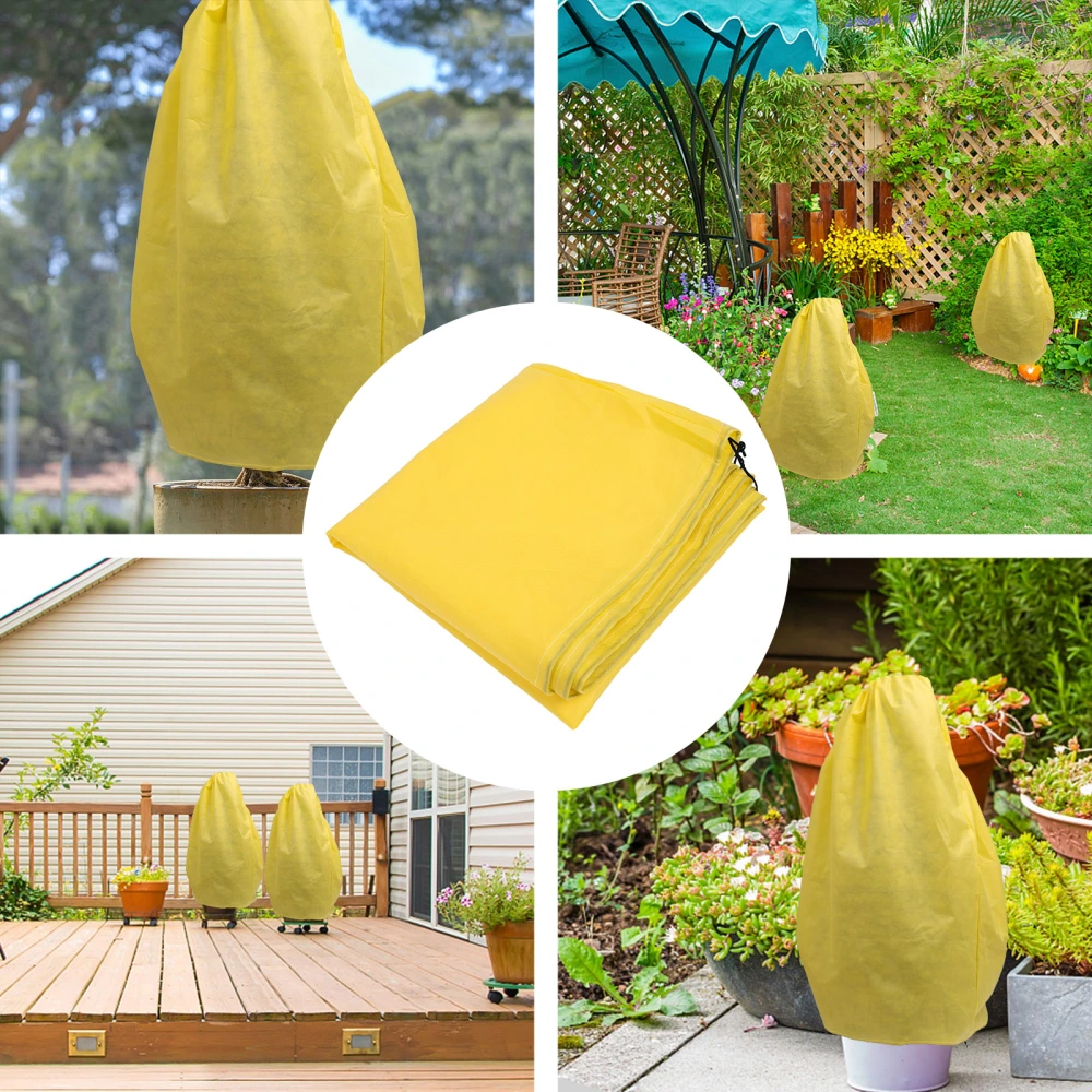 Non-woven Plant Cover Fabric Freeze Protection Shrub Cover Winter Tree Cover