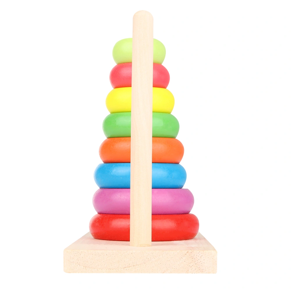 1 Set Kids Ferrule Matching Toys Funny Wooden Building Block Toy Educational Playthings for Children Kids