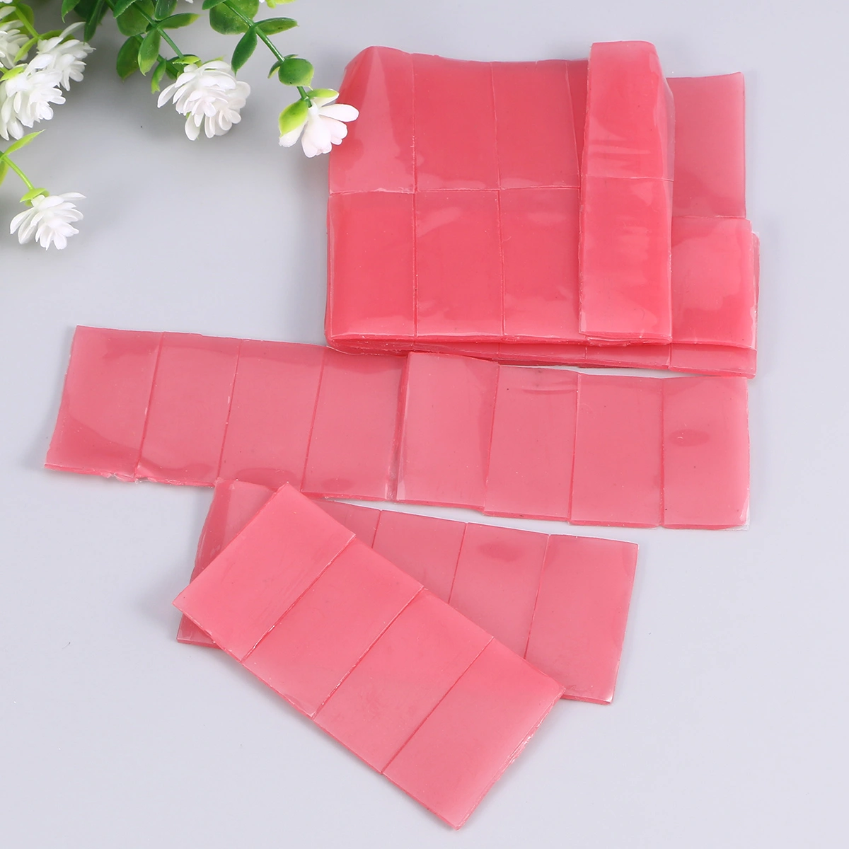 50 Pcs 2x4cm DIY Painting Glue Paste Sticker Point Drill Tool Dotting Diamonds Drilling Mud Nail Art Diamond Embroidery Tools