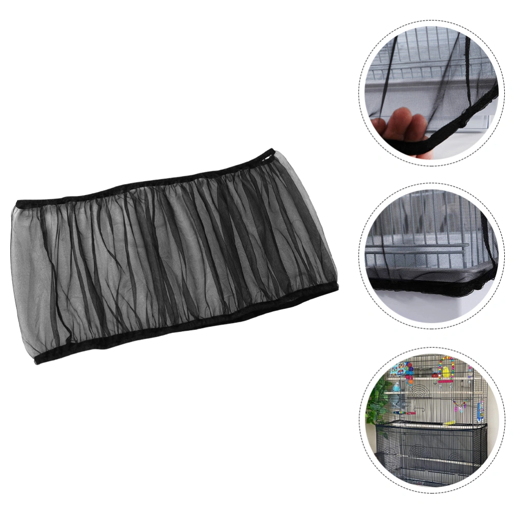 Bird Cage Cover Mesh Guard Bird Cage Net Shell Skirt Dust-proof Mesh Cover