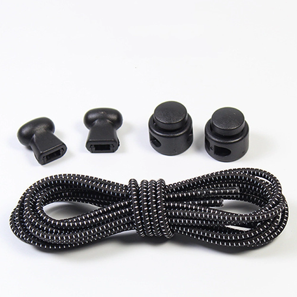 9pcs Elastic Shoe Laces Adjustable Tieless Shoelaces Shoelaces with Lock Device Useful Shoe Laces Strings for Sneakers Boots Shoes (Mixed Color)