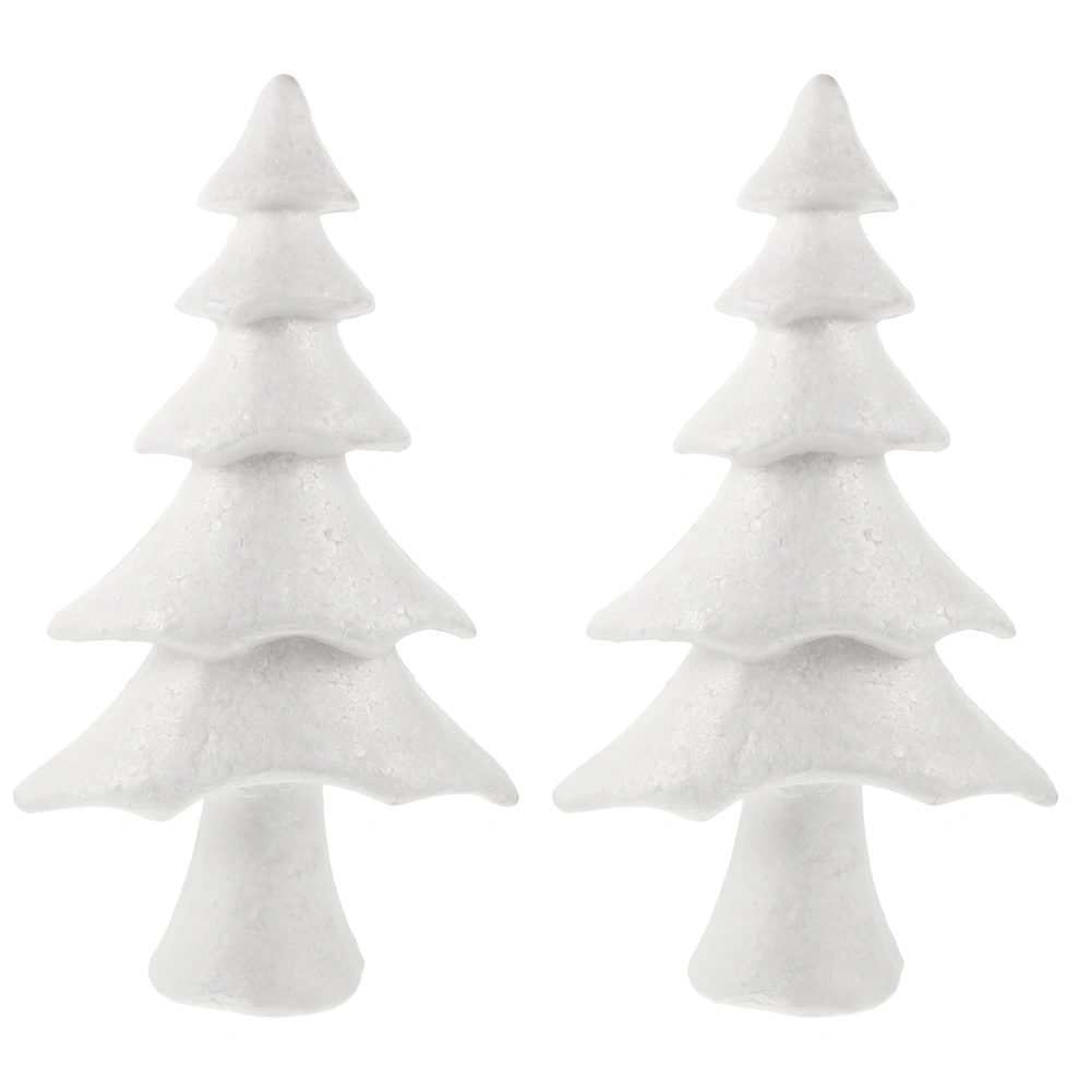 2 Pcs DIY Christmas Tree Ornament Practical Desktop Adornment Christmas Decor