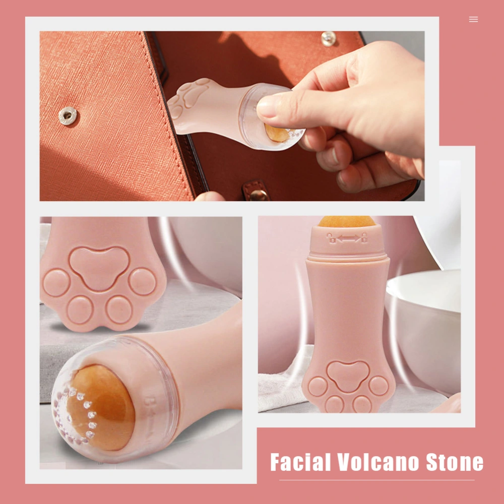 1Pc Volcanic Stone Oil Absorbing Stick Makeup Use Facial Oil Removal Tool