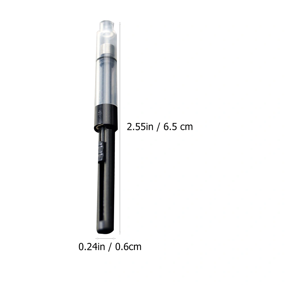 20pcs Practical Fountain Pen Ink Cartridge Converters Push-pull Ink Absorbers