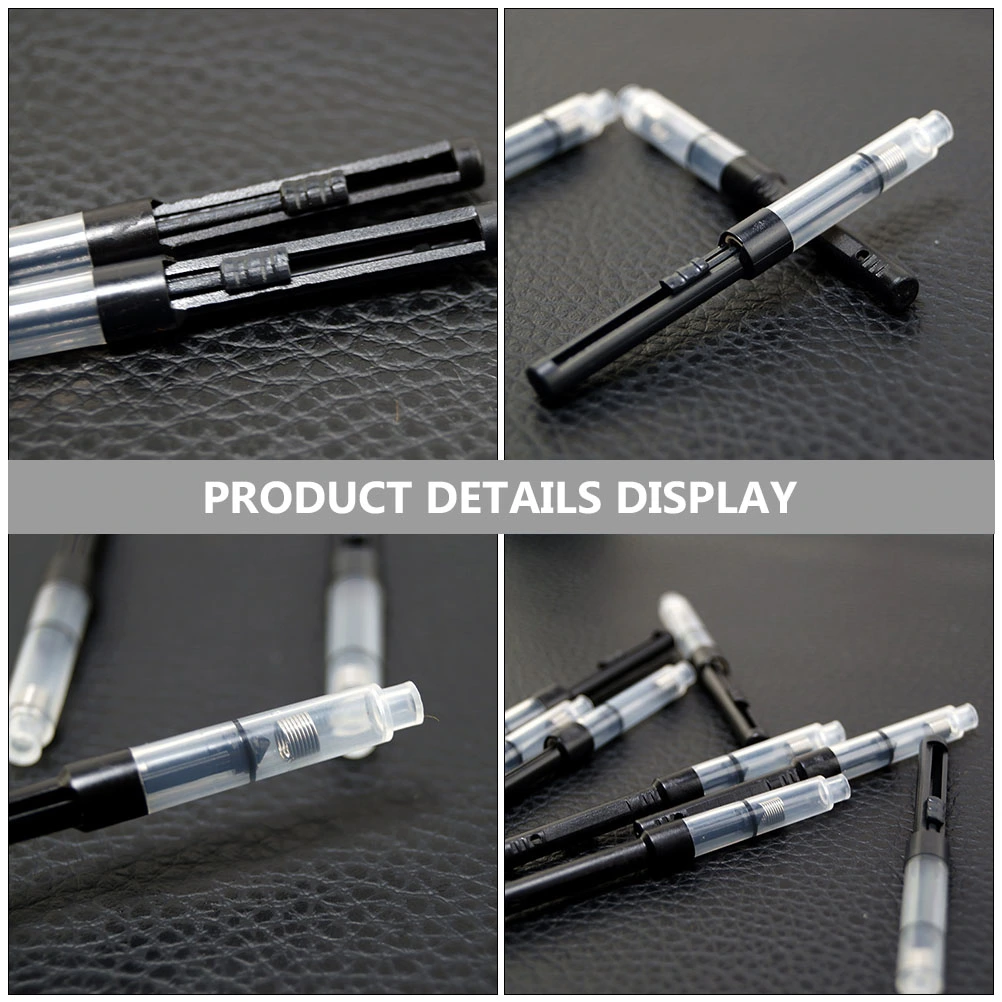 20pcs Practical Fountain Pen Ink Cartridge Converters Push-pull Ink Absorbers