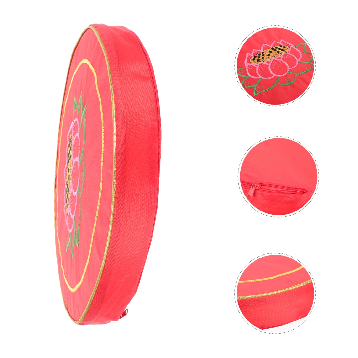 1Pc Meditation Cushion Round Seat Cushion Portable Prayer Mat Religious Chanting Supply