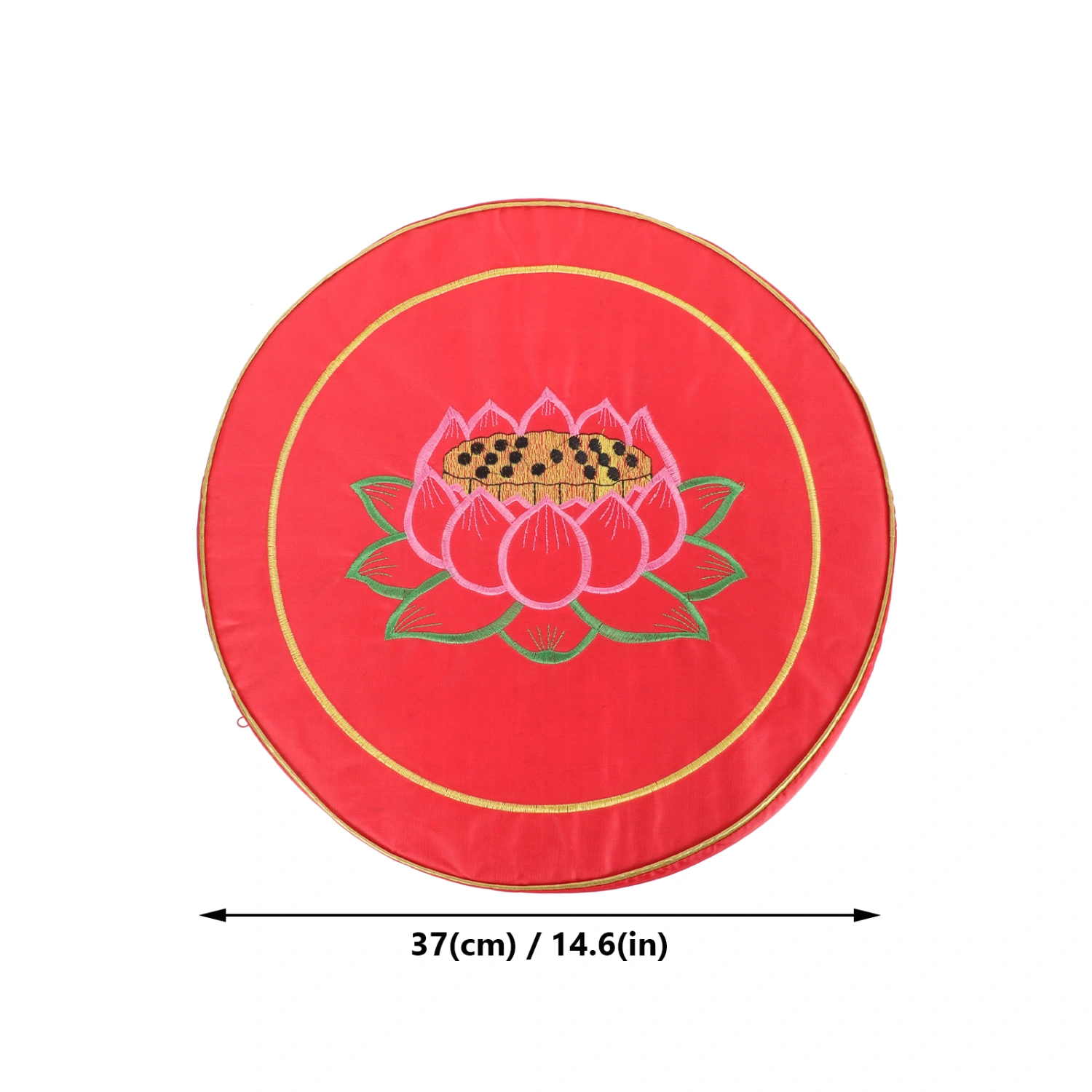 1Pc Meditation Cushion Round Seat Cushion Portable Prayer Mat Religious Chanting Supply