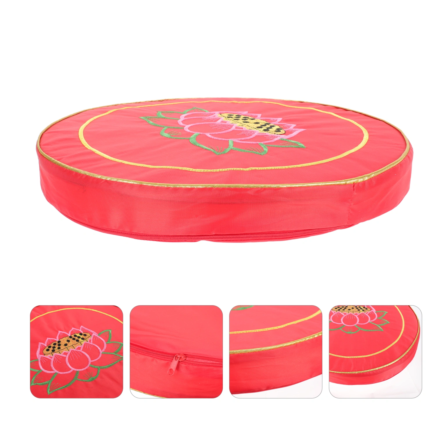 1Pc Meditation Cushion Round Seat Cushion Portable Prayer Mat Religious Chanting Supply