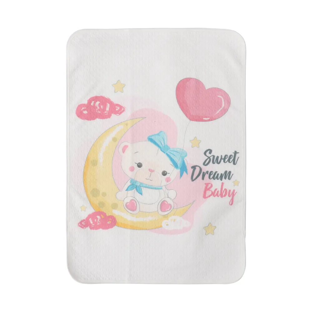 1PC Adult Nursing Pad Double-sided Cotton Nursing Pad Printing Baby Changing Pad