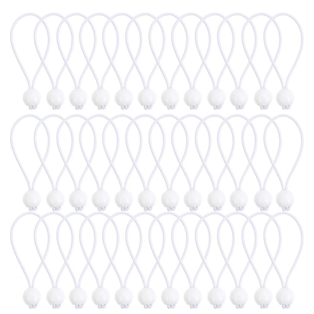 40Pcs Heavy Duty Bungee Ball Cords Stretch Rope for Canopy Tarps Shelter Tent