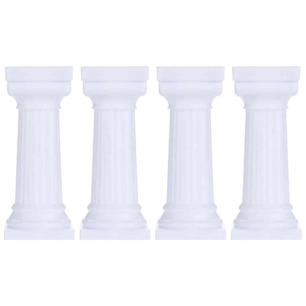 4Pcs Roman Column Cake Stand Desert Table Display Set Cake Support Rod Small Cake Stand