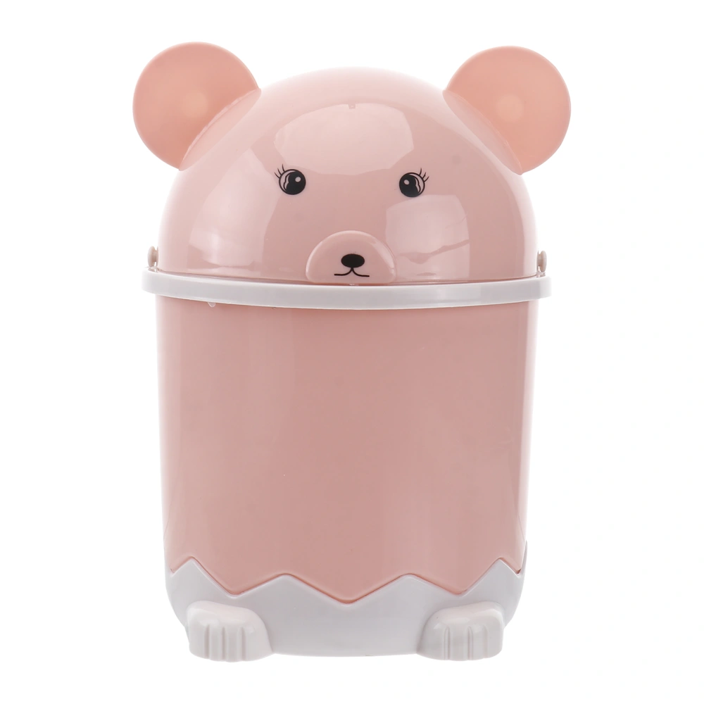 Trash Can Mini Desktop Waste Bin Garbage Organizer Litter Holder (Random Color)