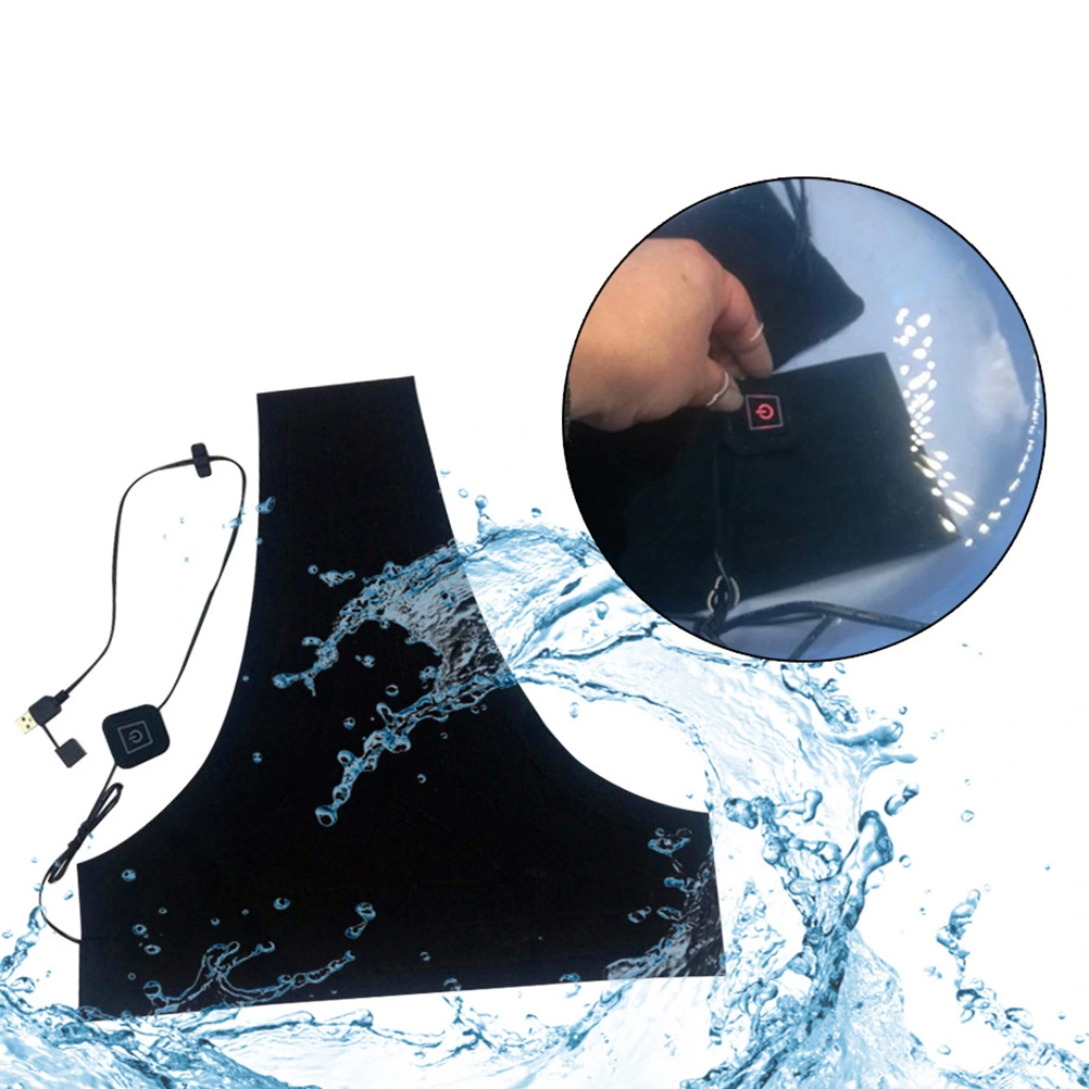 1pc Electric Heating Pad USB Clothes Pad Heating Pad (Random Plug Style)