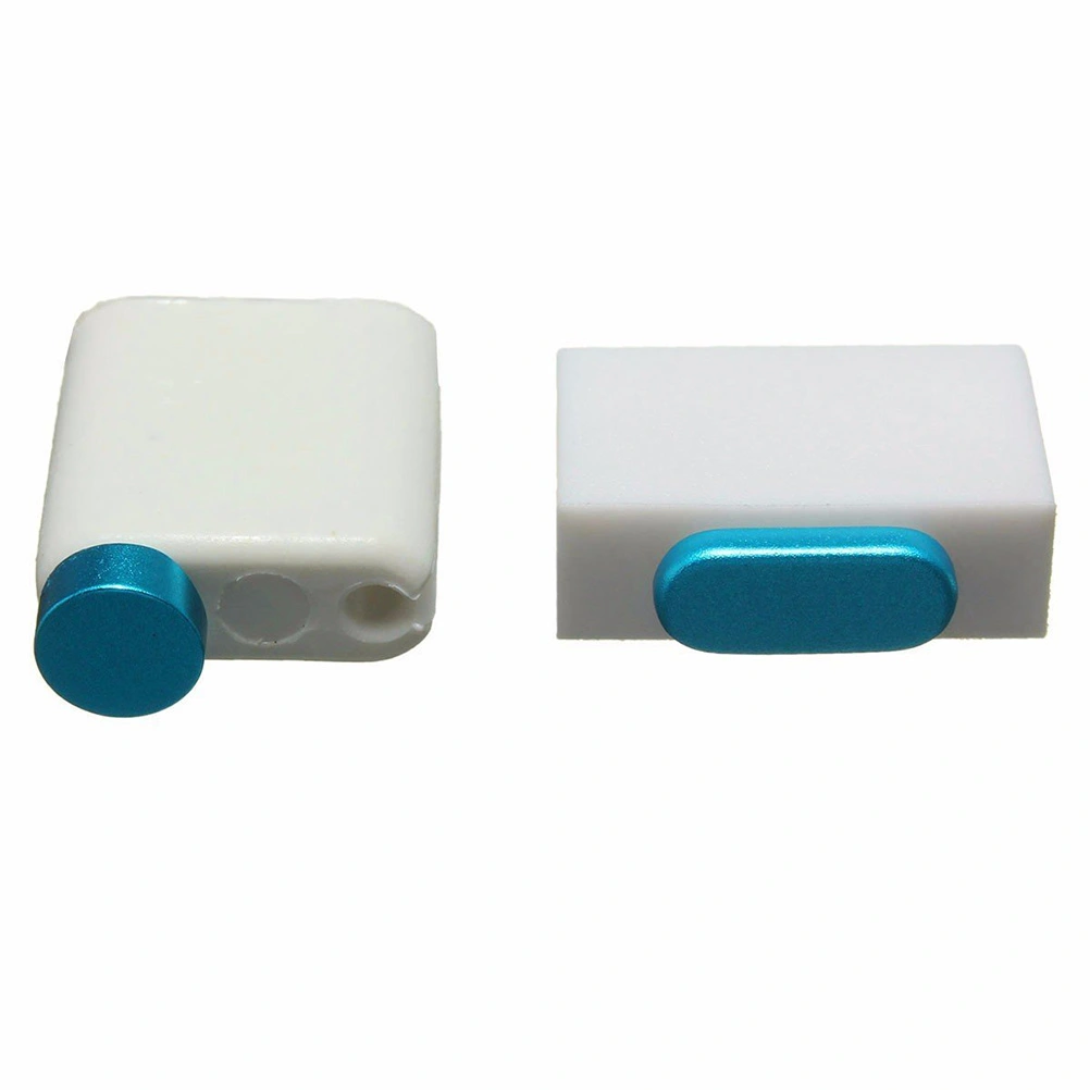 4-in-1 Metal Ear Data Anti Dust Plug Keeper Dock for iPhone 6 / 6 Plus / 6s / 6s plus / / Mini / Pro / Air (Sky Blue)