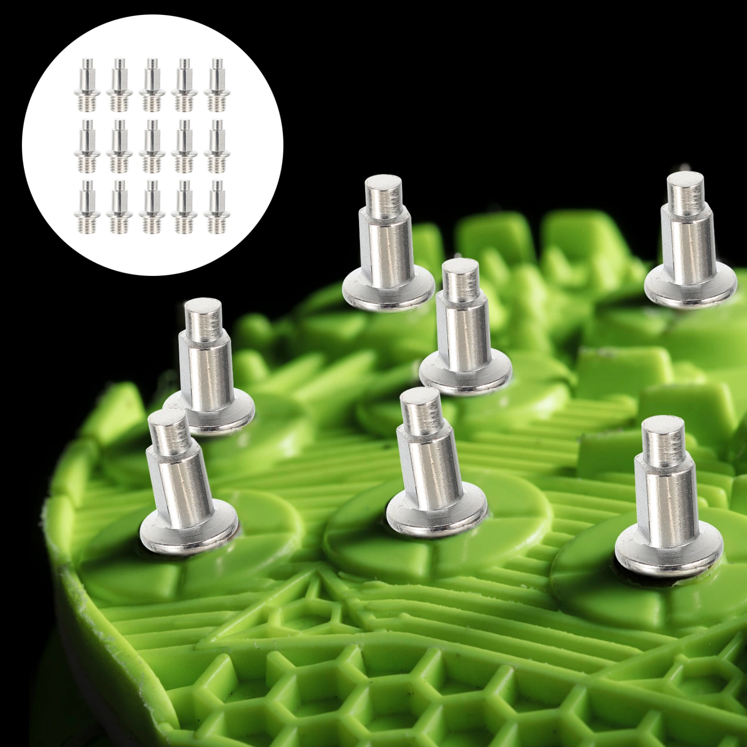 32pcs Track and Field Shoes Nails Metal Track Spike Track and Field Spike Shoes Nail Accessories