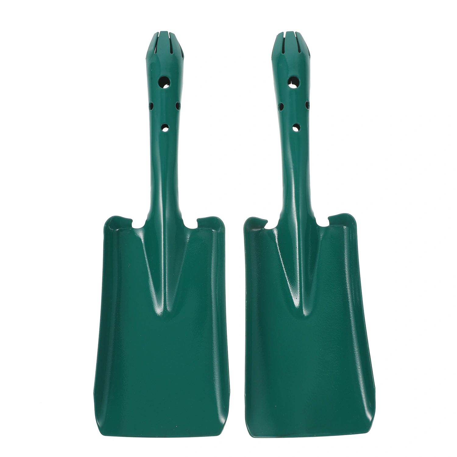 2Pcs Gardening Tool Shovels Garden Soil Dig Tools Iron Flower Planting Shovels