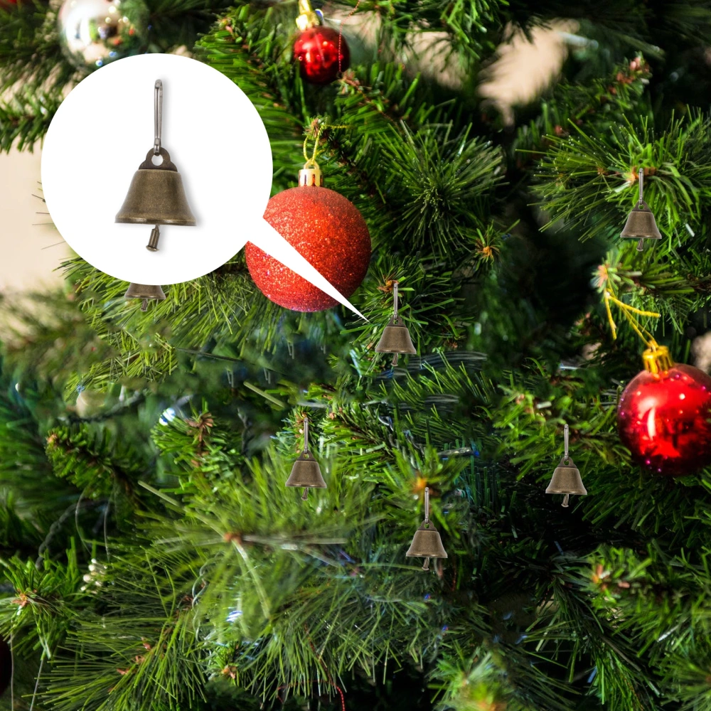 25Pcs Decorative Christmas Small Bell Hanging Decors Small Bells Pendants