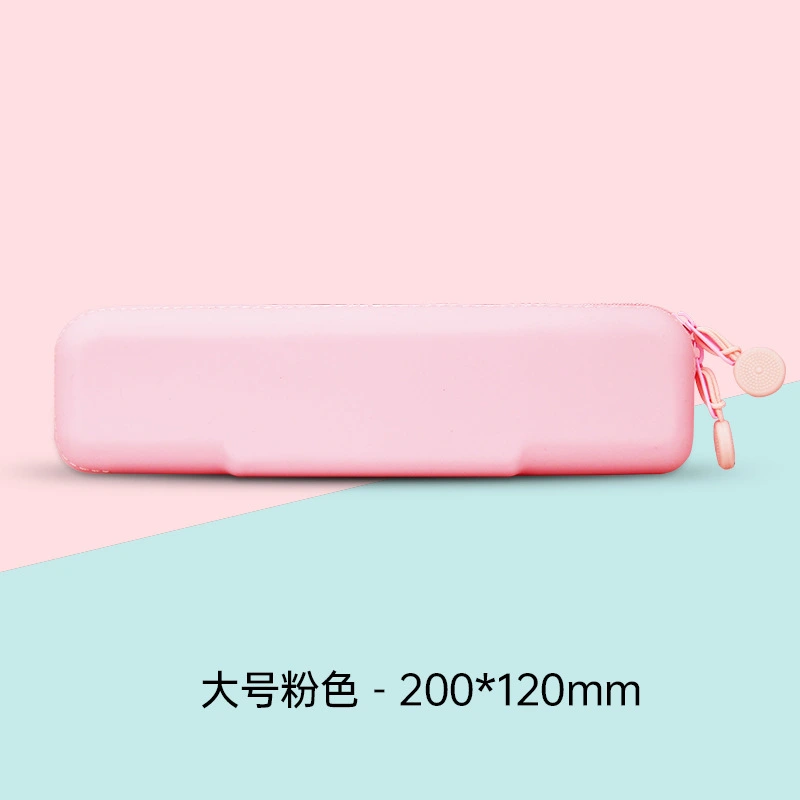 Portable Makeup Brush Bag Zipper Makeup Brush Storage Pouch Silicone Makeup Brush Bag