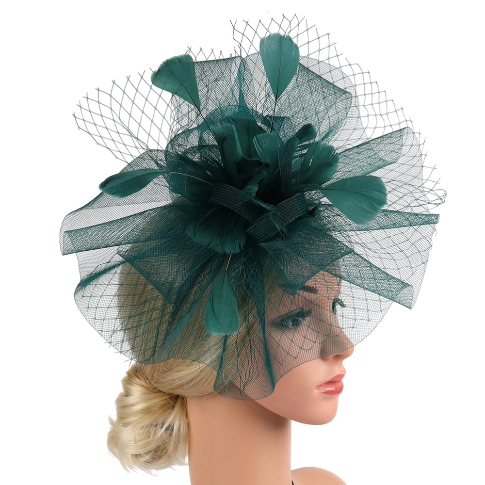 Fascinator Headband Mesh Fascinators Tea Party Headband Cocktail Hair Clip Fascinator