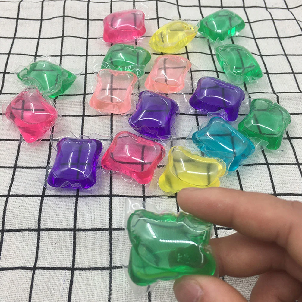 60pcs Home Laundry Beads Long Lasting Fragrance Laundry Beads Concentrated Laundry Cleaning Tool