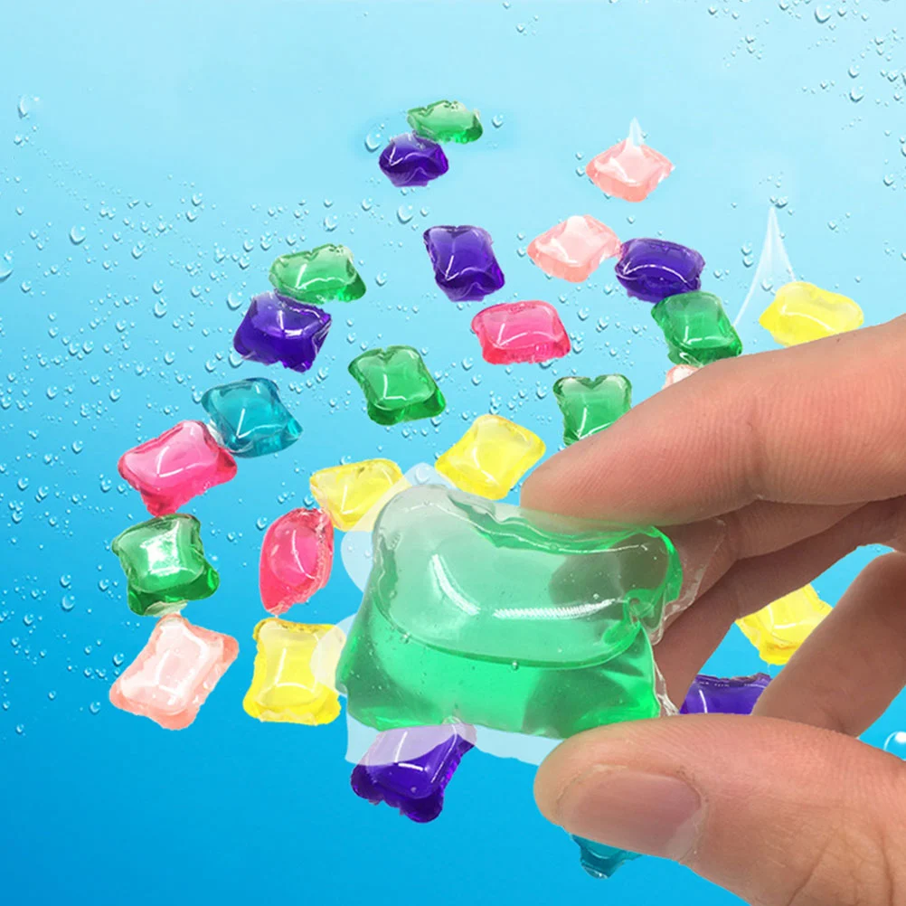 60pcs Home Laundry Beads Long Lasting Fragrance Laundry Beads Concentrated Laundry Cleaning Tool