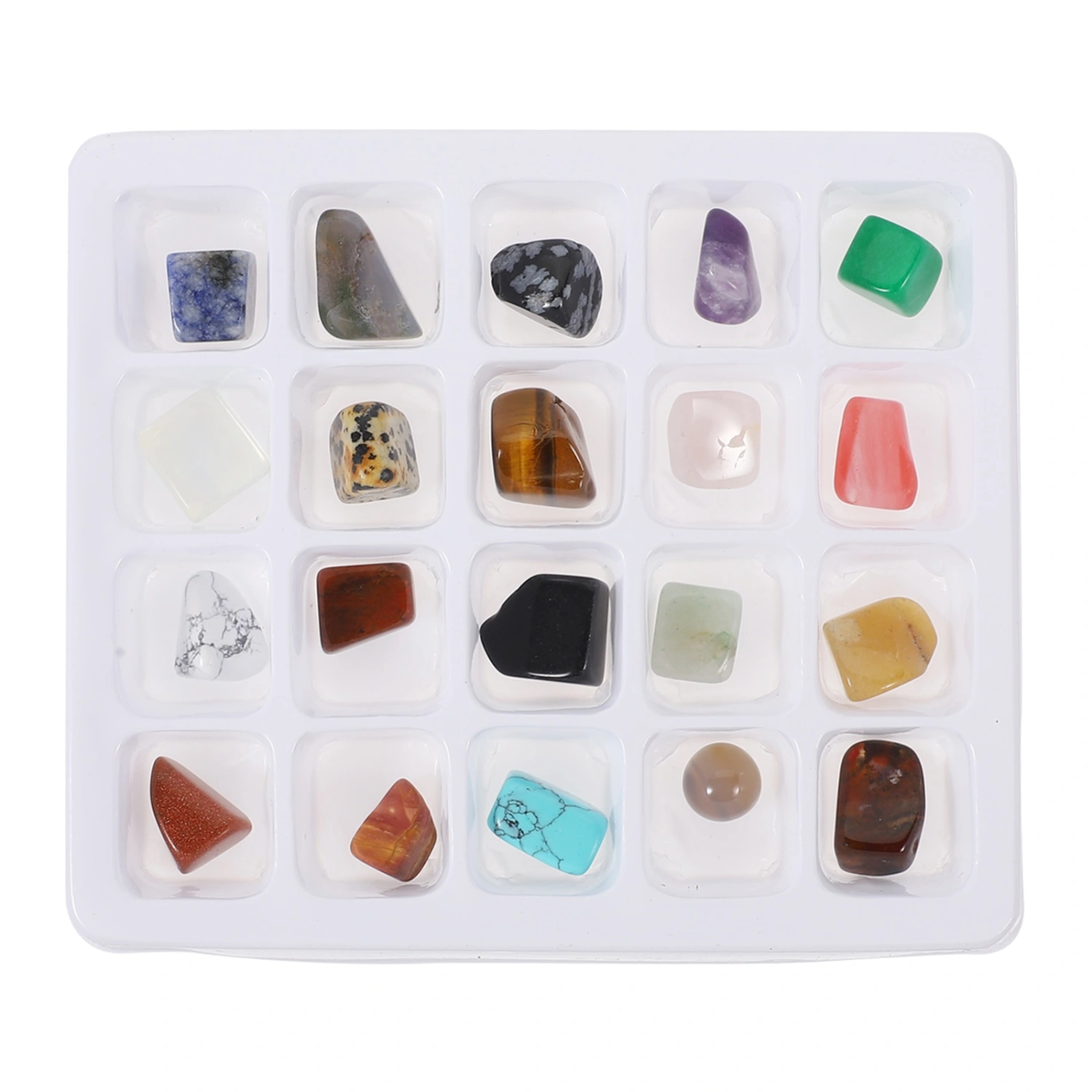 20pcs Minerals Crystals Natural Ore Natural Stones Ore Stones Stone Samples