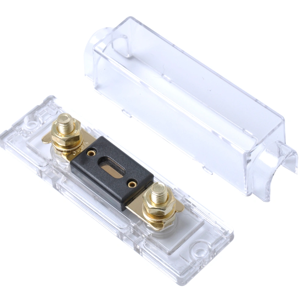 0 Gauge GA AWG ANL Fuse Holder Fuse Block Fuse Box with 300 Amp and 150 Amp Fuses and Crimp Ring Terminals