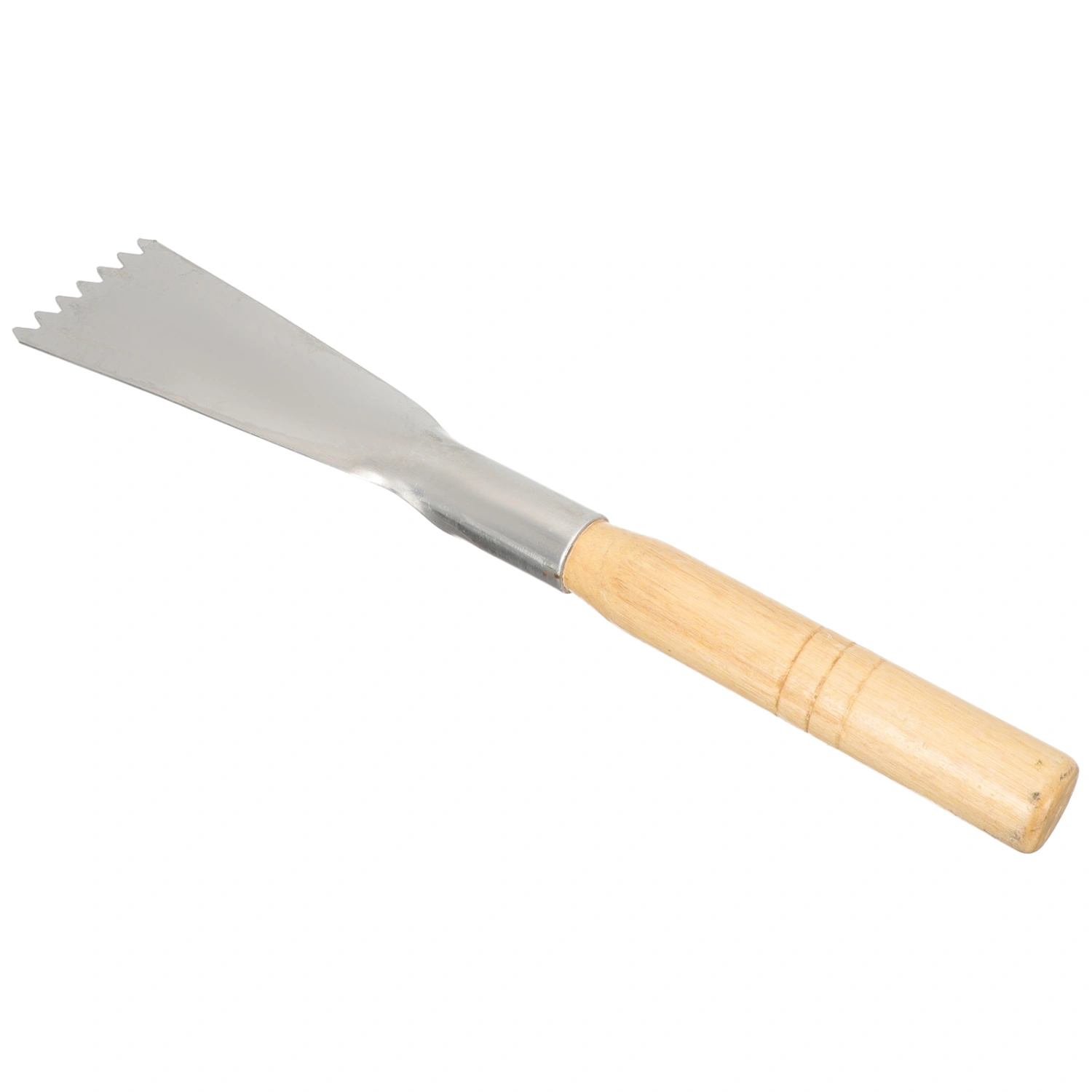  Wooden Handle Trowel Shovel Manual Shovel Toothed Digging Vegetable Tool
