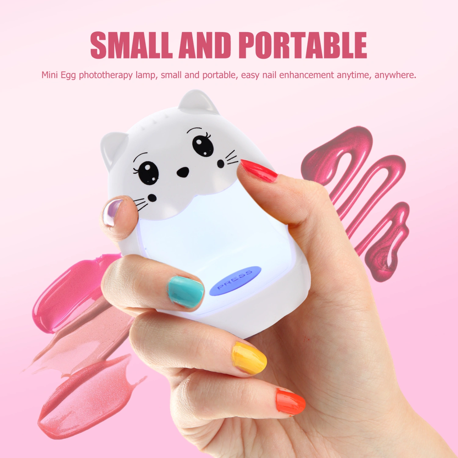 1Set Nail Art Lamp Phototherapy Machine Manicure Quick-dry Lamp Salon Supply